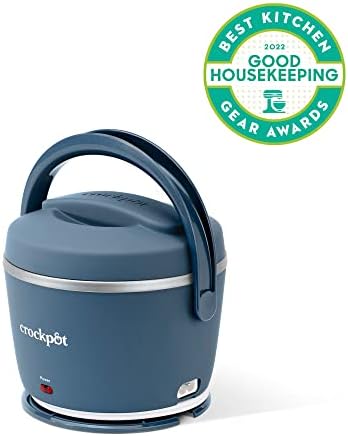 Electric Lunch Box Food Warmer 20oz – Faded Blue - Curated Catalog A8