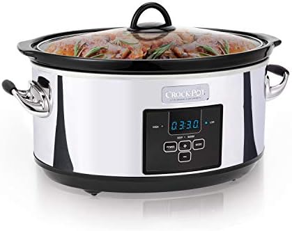 7 Quart Programmable Slow Cooker – Polished Platinum - Curated Catalog C2