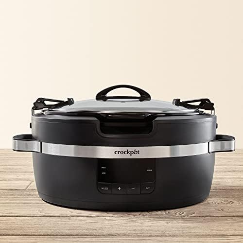 Thermoshield 6 Quart Slow Cooker with Carry Handles - Curated Catalog P2