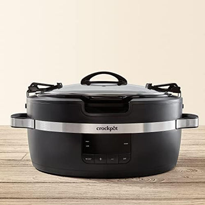 Thermoshield 6 Quart Slow Cooker with Carry Handles - Curated Catalog P2