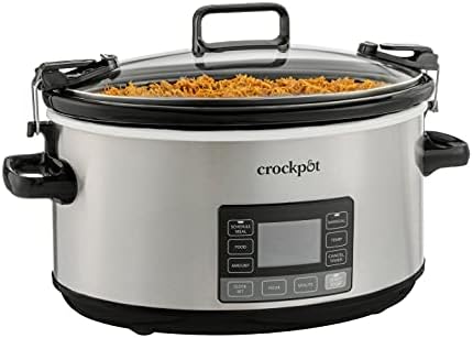7 Quart Portable Programmable Slow Cooker with Timer - Curated Catalog W7