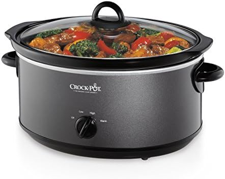 7 Quart Slow Cooker – Charcoal - Curated Catalog O0
