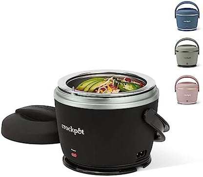 Electric Lunch Box Food Warmer 20oz – Black - Curated Catalog F4