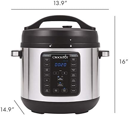 8 Quart Express Crock Multi-Use Pressure Cooker - Curated Catalog J9