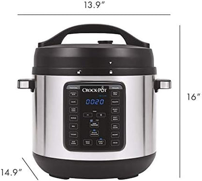 8 Quart Express Crock Multi-Use Pressure Cooker - Curated Catalog O5