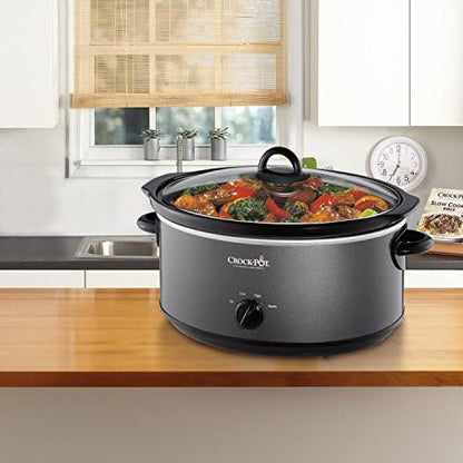 7 Quart Slow Cooker – Charcoal - Curated Catalog O0
