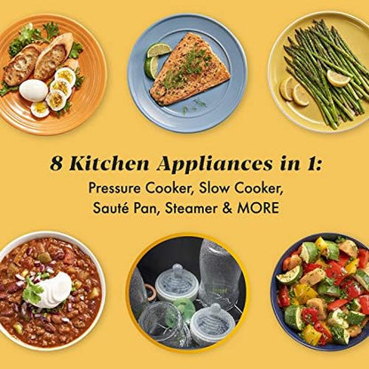 8 Quart Express Crock Multi-Use Pressure Cooker - Curated Catalog J9