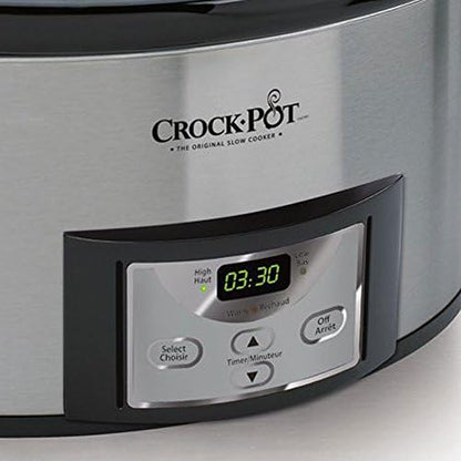 Cook & Carry 6 Quart Programmable Slow Cooker - Curated Catalog J7