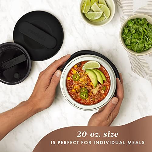 Electric Lunch Box Food Warmer 20oz – Black - Curated Catalog F4
