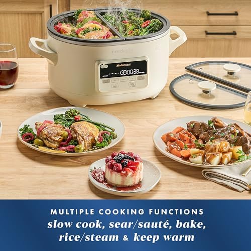 MultiMeal Multicooker with Programmable Slow Cooker - Curated Catalog N3
