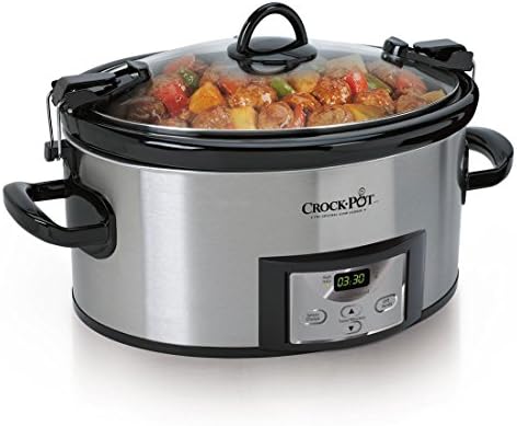 Cook & Carry 6 Quart Programmable Slow Cooker - Curated Catalog J7