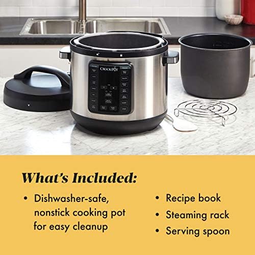 8 Quart Express Crock Multi-Use Pressure Cooker - Curated Catalog J9