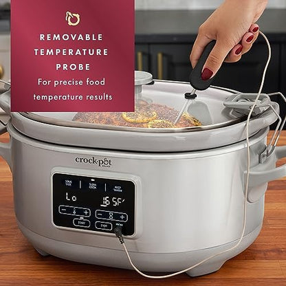 7 Quart Programmable Cook & Carry Slow Cooker - Curated Catalog T7