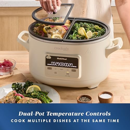 MultiMeal Multicooker with Programmable Slow Cooker - Curated Catalog N3