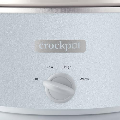 4.5 Quart Manual Slow Cooker – Macaroon Blue - Curated Catalog S4
