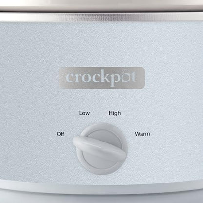 4.5 Quart Manual Slow Cooker – Macaroon Blue - Curated Catalog S4