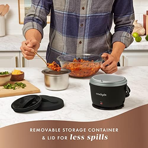 Electric Lunch Box Food Warmer 20oz – Black - Curated Catalog F4
