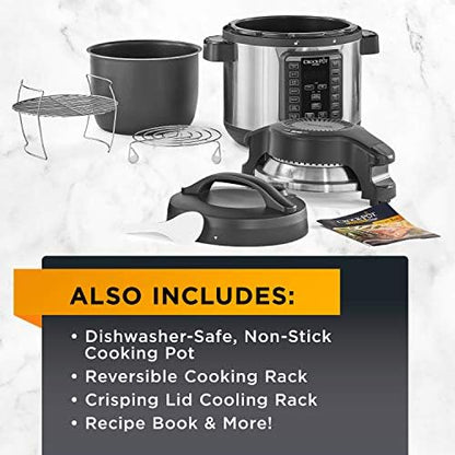 Express Crisp 8 Quart 10-in-1 Pressure Cooker - Curated Catalog Y8
