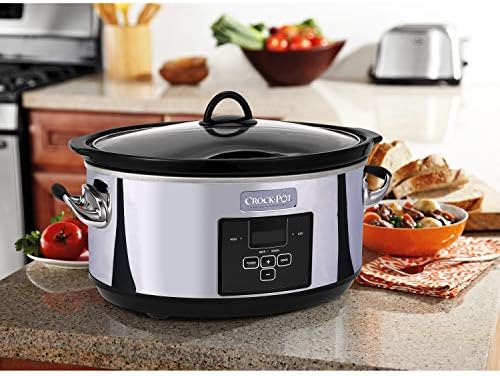 7 Quart Programmable Slow Cooker – Polished Platinum - Curated Catalog C2