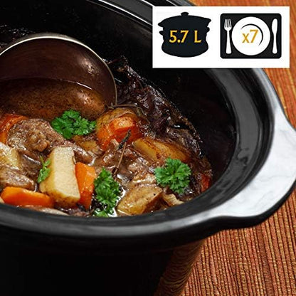 Cook & Carry 6 Quart Portable Slow Cooker - Curated Catalog G7