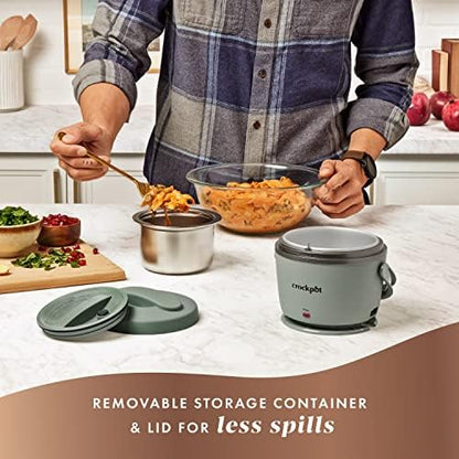 Portable Electric Lunch Box Food Warmer – Green - Curated Catalog Q4
