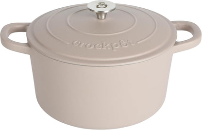 3 Quart Enameled Cast Iron Dutch Oven – Aqua - Curated Catalog H0