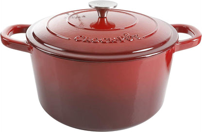 3 Quart Enameled Cast Iron Dutch Oven – Aqua - Curated Catalog H0