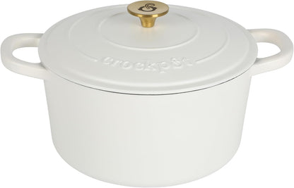 3 Quart Enameled Cast Iron Dutch Oven – Aqua - Curated Catalog H0
