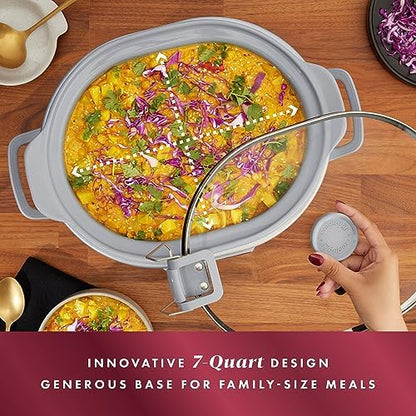7 Quart Programmable Cook & Carry Slow Cooker - Curated Catalog T7