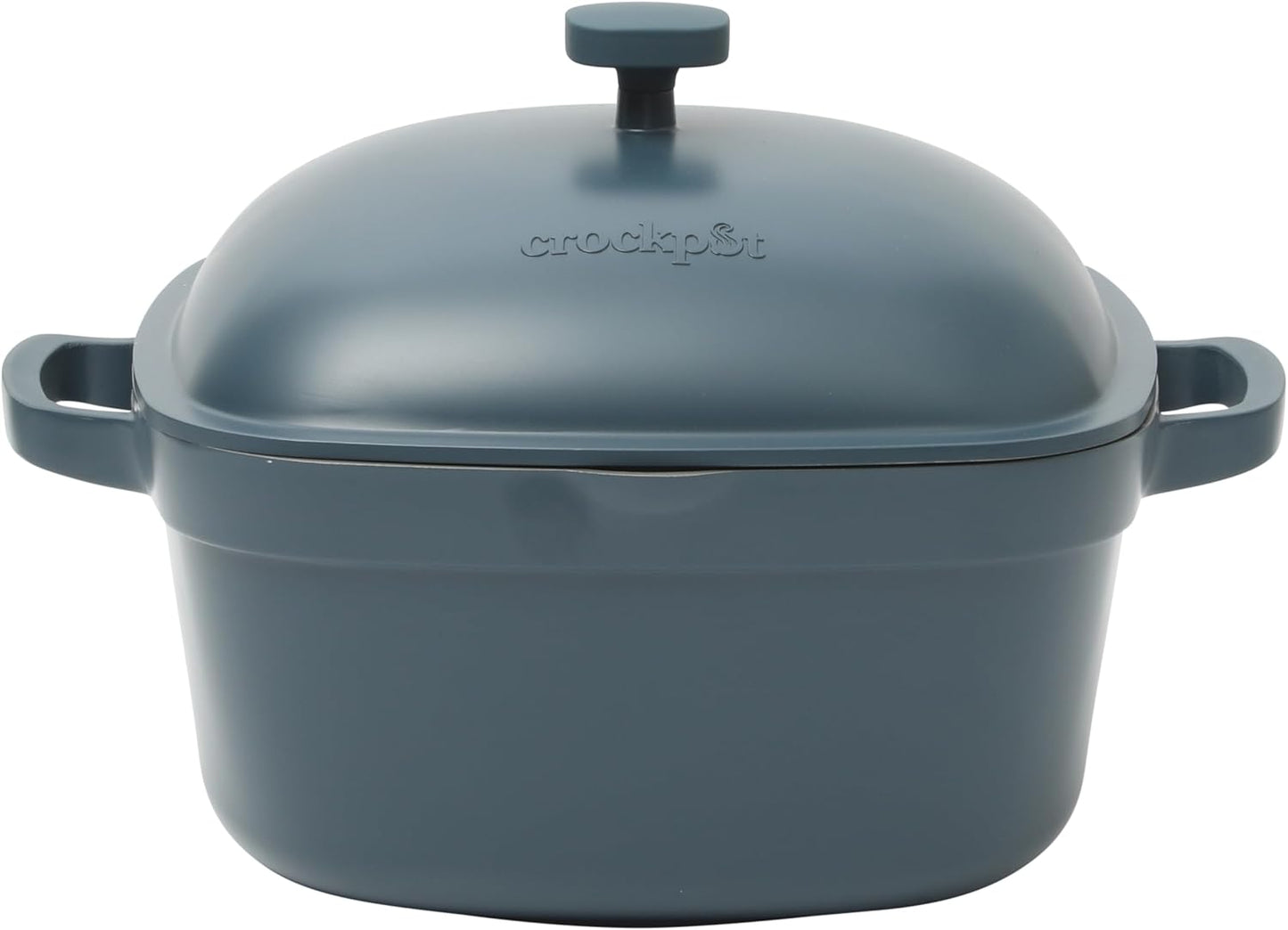 3 Quart Enameled Cast Iron Dutch Oven – Aqua - Curated Catalog D9