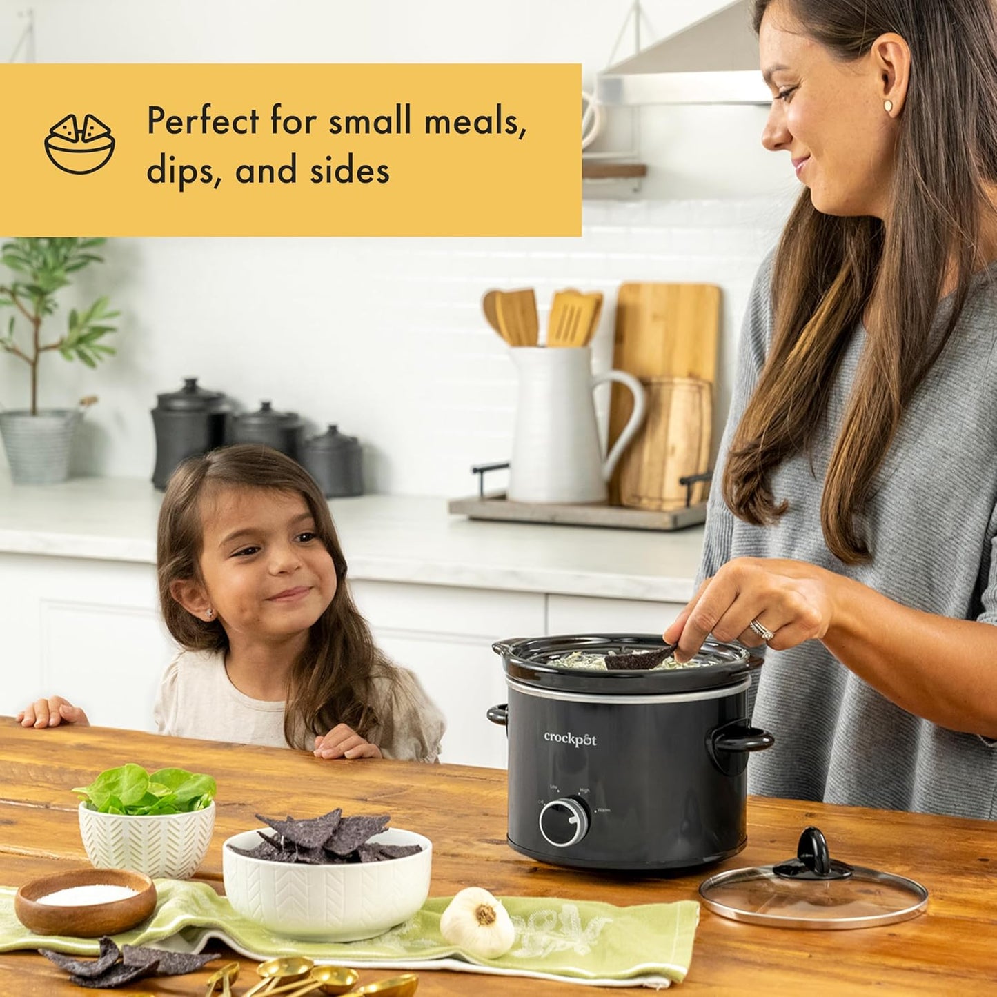 2 Quart Mini Slow Cooker – Classic Compact Cooker - Curated Catalog C6